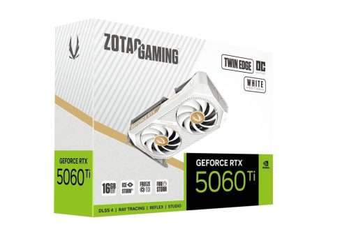 Zotac GeForce RTX5060 Ti 16GB GDDR7 Twin Edge OC White