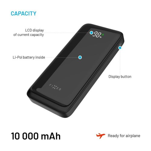 FIXED Zen2 PowerBank 10000 mAh Black