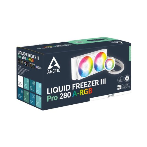 Arctic Liquid Freezer III Pro 280 A-RGB White