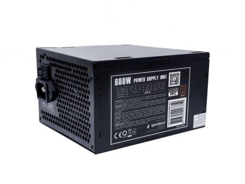 Gembird 600W 80+ Bronze CCC-PSU80P-BBP-600