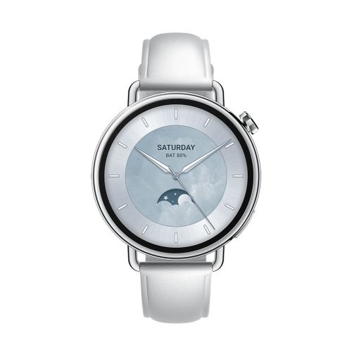 Xiaomi Watch S4 41mm Leather Strap White