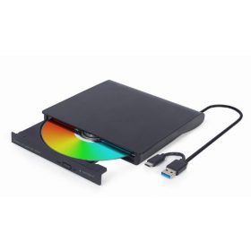 Gembird DVD-USB-031 Slim DVD-Writer Black BOX