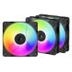 Arctic P12 Pro Reverse A-RGB - 3 Pack