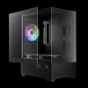 Gamdias Aura GC9M ELITE ARGB Tempered Glass Black