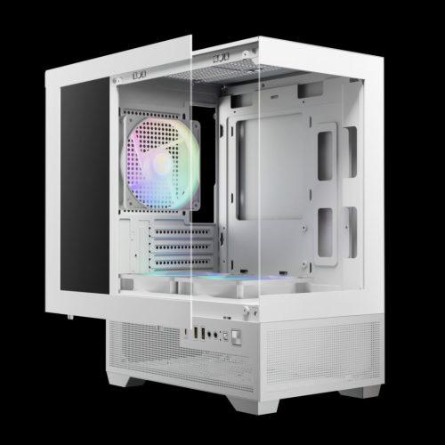 Gamdias Aura GC9M ELITE ARGB Tempered Glass White