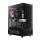 Gamdias Atlas E1 ARGB Tempered Glass Black