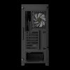 Gamdias Aura GC12 ARGB Tempered Glass Black