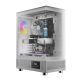 Gamdias Atlas E1 ARGB Tempered Glass White