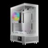 Gamdias Atlas E1 ARGB Tempered Glass White
