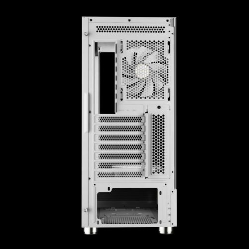 Gamdias Atlas E1 ARGB Tempered Glass White
