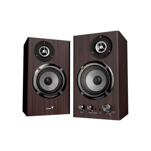 Genius SP-HF1812BT Bluetooth Speaker Dark Brown