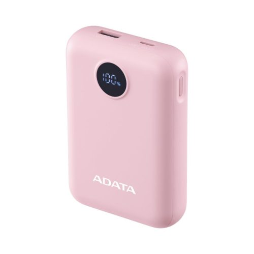 A-Data C100 Digital Display 10000mAh PowerBank Pink