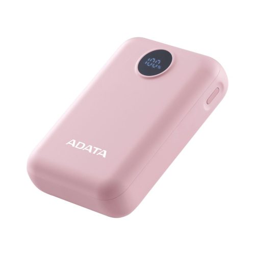 A-Data C100 Digital Display 10000mAh PowerBank Pink