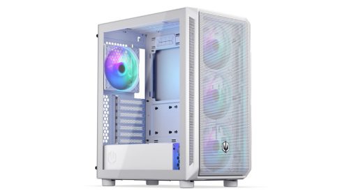 Endorfy Arx 500 ARGB Tempered Glass White