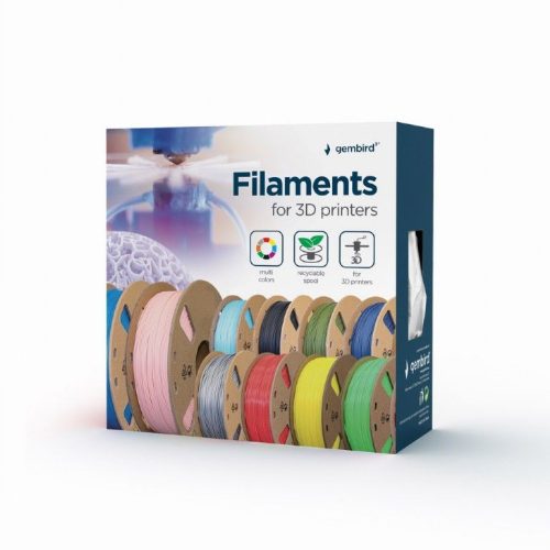 Gembird 3DP-PLA-01-MTNB matte PLA Navy Blue 1,75mm 1kg