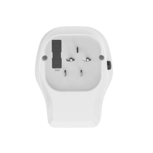 Gembird Universal travel power adapter 20W White
