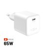 FIXED mini USB-C GaN töltő 65W fehér