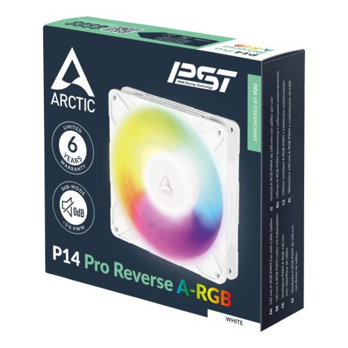 Arctic P14 Pro Reverse A-RGB White (3 pack)