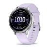 Garmin Venu 4 41mm Silver with Periwinkle Silicone Band