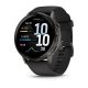 Garmin Venu 4 45mm Slate with Black Silicone Band