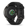 Garmin Venu 4 45mm Slate with Black Silicone Band