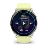 Garmin Venu 4 45mm Silver with Citron Silicone band