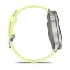 Garmin Venu 4 45mm Silver with Citron Silicone band