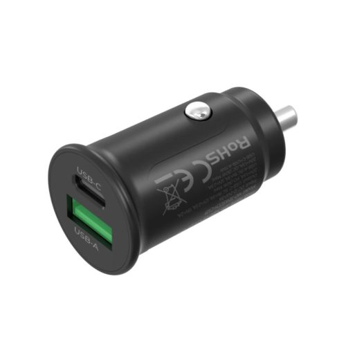 Mobile Origin 30W Super Car Charger CA19 - USB-C, USB-A Black
