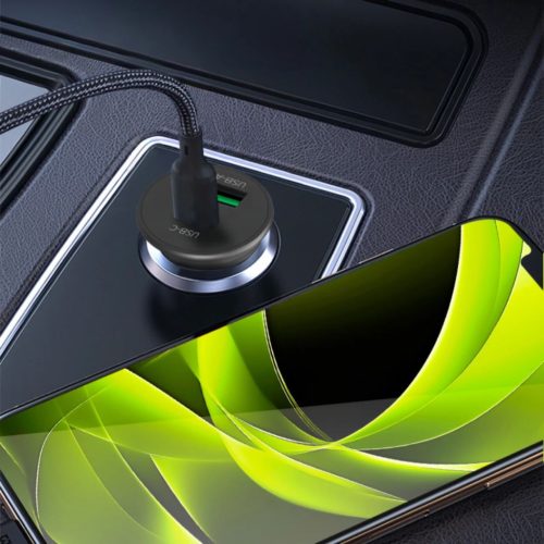Mobile Origin 30W Super Car Charger CA19 - USB-C, USB-A Black