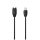 FIXED USB-C csatlakozású okosóra töltőkábel Garmin Forerunner/Fenix/Venu/Vívoactive/Instinct készülékhez 2m, fekete