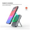 FIXED MagZen 5 5000mAh PowerBank állvánnyal szürke