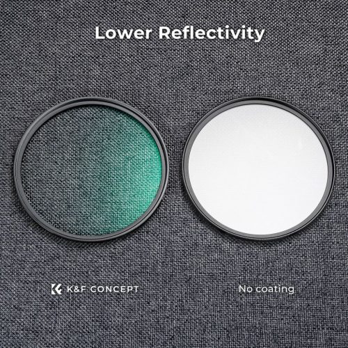 K&F Concept C Series Black Mist 1/8 lágyító szűrő, ultravékony többrétegű bevonat, 72mm