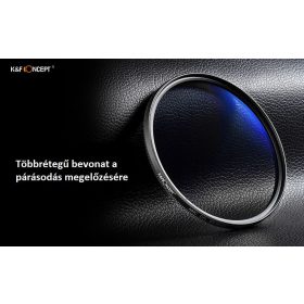   K&F Concept Classic Series CPL cirkuláris polár szűrő, 77 mm