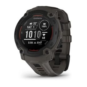 Garmin Instinct E 45mm Black with Dark Grey Silicon Band