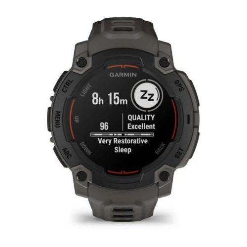 Garmin Instinct E 45mm Black with Dark Grey Silicon Band