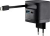 Intenso Compact Fast Charger 65W USB-C/USB-A Black