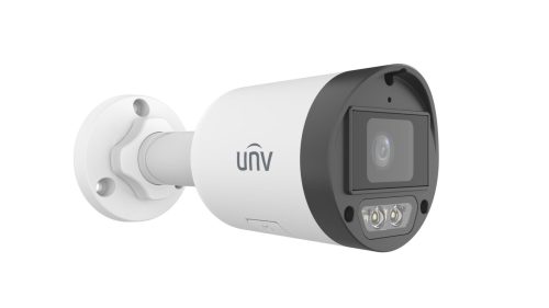 Uniview EasyBasic 4MP Dual-light csőkamera, 2,8mm fix objektívvel, mikrofonnal (DL2)
