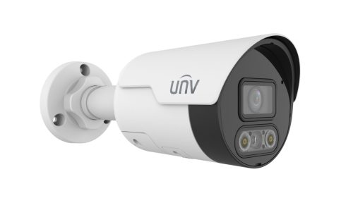 Uniview EasyStar 4MP ColorHunter csőkamera, 2,8mm fix objektívvel, mikrofonnal és hangszóróval (DL)