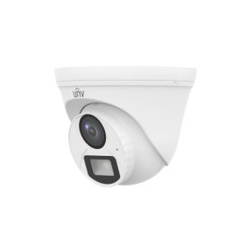   Uniview 2MP analóg ColorHunter Dual-light turret dómkamera, 4mm fix objektívvel, mikrofonnal (DL)