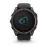 Garmin fenix 8 51mm Solar Graphite/Titan Silicone Band