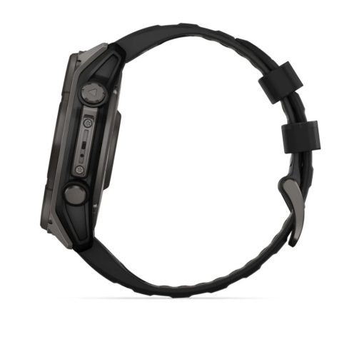 Garmin fenix 8 51mm Solar Graphite/Titan Silicone Band
