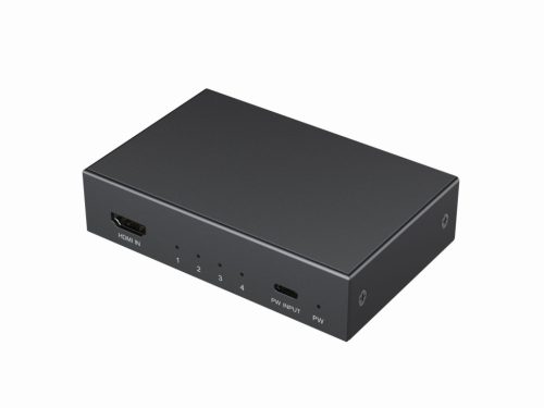 Gembird 4-ports 4K HDMI Splitter Black