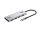 Gembird 4-portos USB3.2 HUB Silver