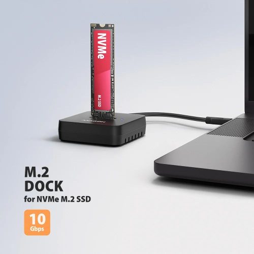 AXAGON ADSA-M2C11L USB-C 10Gbps docking station for M.2 NVMe SSD