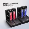 AXAGON ADSA-M2C22 USB-C 20Gbps docking station for 2x M.2 NVMe / SATA SSD with disk cloning function without PC