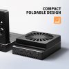 AXAGON ADSA-M2C22 USB-C 20Gbps docking station for 2x M.2 NVMe / SATA SSD with disk cloning function without PC