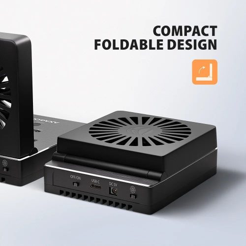 AXAGON ADSA-M2C22 USB-C 20Gbps docking station for 2x M.2 NVMe / SATA SSD with disk cloning function without PC