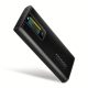 AXAGON EEM2-SD2B USB-C 10Gbps – M.2 NVMe & SATA SSD Display Box Black