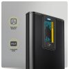 AXAGON EEM2-SD2B USB-C 10Gbps – M.2 NVMe & SATA SSD Display Box Black