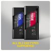 AXAGON EEM2-SD2B USB-C 10Gbps – M.2 NVMe & SATA SSD Display Box Black